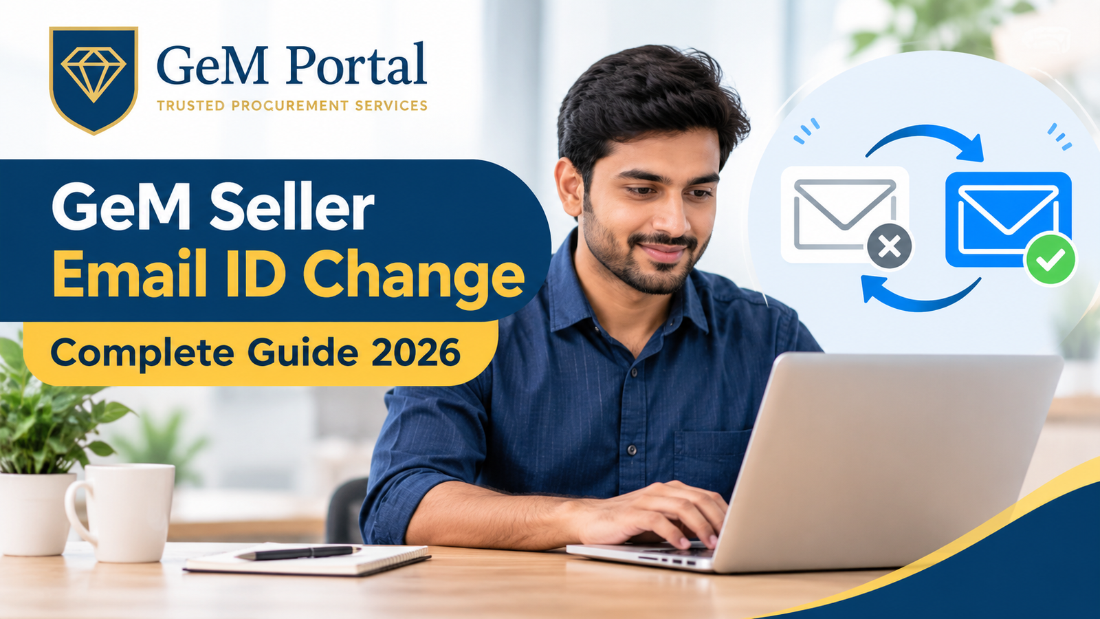 GeM Seller Email ID Change | Complete Guide 2026